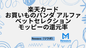 楽天カード（お買いものパンダ アルファベットセレクション）